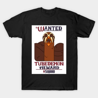 Tube Demon wanted poster ~ The Owl House T-Shirt